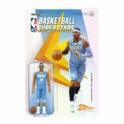 SUPER7 NBA Hardwood Classics ReAction W1 - Carmelo Anthony (Nuggets, Blue)