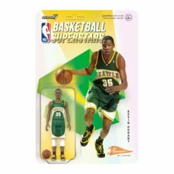 SUPER7 SHOP 43 SUPER7 NBA Hardwood Classics ReAction W1 - Kevin Durant (Supersonics, Green & White)