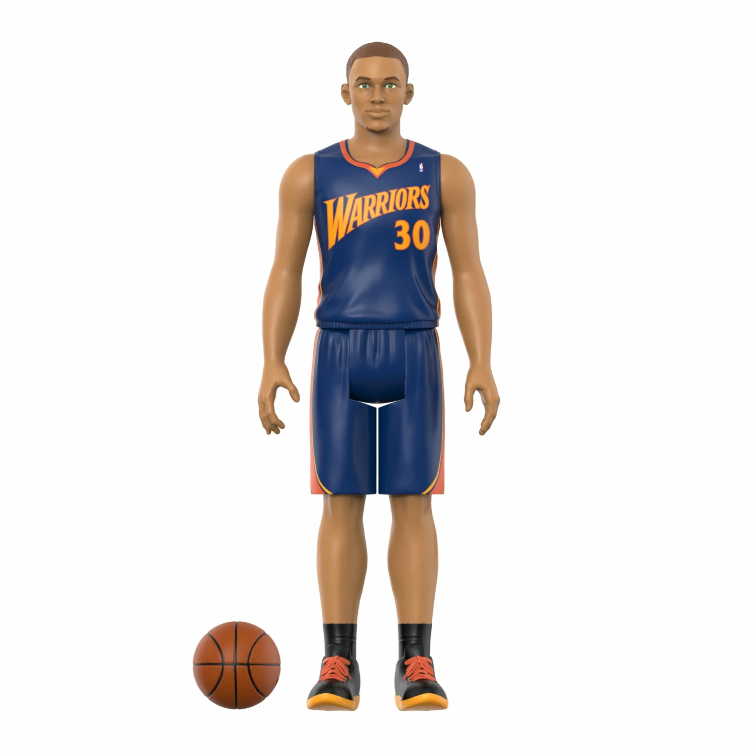 SUPER7 NBA Hardwood Classics ReAction W1 - Steph Curry (Warriors, Navy) 4 SUPER7 NBA Hardwood Classics ReAction W1 - Steph Curry (Warriors, Navy) - Image 2