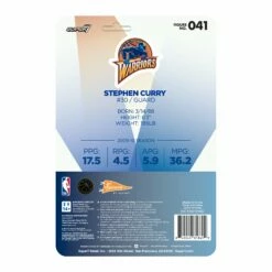 SUPER7 NBA Hardwood Classics ReAction W1 - Steph Curry (Warriors, Navy) 7 SUPER7 NBA Hardwood Classics ReAction W1 - Steph Curry (Warriors, Navy) -SUPER7 SHOP RE NBA Hardwood Classics W1 Stephen Curry backofcard 2048