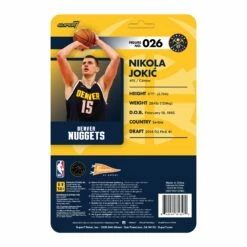 SUPER7 NBA Supersports Figure Wave 4 - Nikola Jokic (Nuggets) -SUPER7 SHOP RE NBA Modern W4 NikolaJokic backofcard 2048