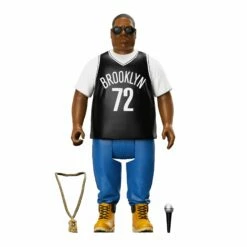 SUPER7 Notorious B.I.G. ReAction Wave 2 - Biggie Brooklyn Jersey -SUPER7 SHOP RE Notorious B.I.G. W2 Biggie BrooklynJersey 2048