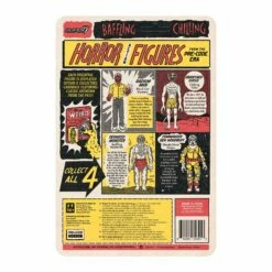 SUPER7 Pre-Code Horror ReAction Wave 1 - Black Cat Mystery - Radium Man -SUPER7 SHOP RE PRCD W1 Black Cat Radium Man back of card 2048 comp