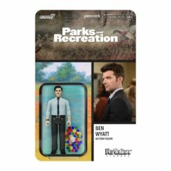 SUPER7 Parks And Recreation ReAction Wave 1 - Ben Wyatt
