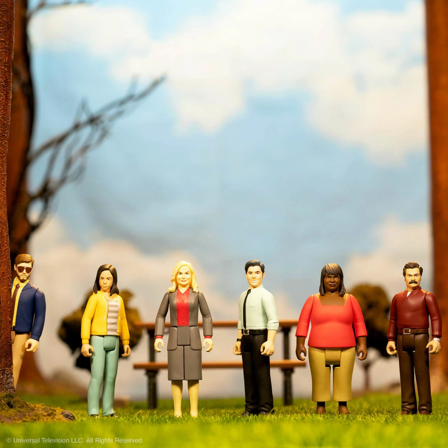 SUPER7 Parks And Recreation ReAction Figures - Wave 1 Set Of 6 4 SUPER7 Parks And Recreation ReAction Figures - Wave 1 Set Of 6 - Image 2