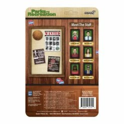 SUPER7 Parks And Recreation ReAction Wave 1 - Leslie Knope -SUPER7 SHOP RE ParksandRecreation W1 Leslie backofcard 2048