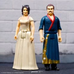 SUPER7 Parks And Recreation ReAction Figures Wave 2 - Ron And Tammy 2 Wedding Night (2-Pack) -SUPER7 SHOP RE ParksandRecreation W2 2pack Group Hero2 2048