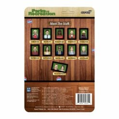 SUPER7 Parks And Recreation ReAction Figures Wave 2 - Li'l Sebastian -SUPER7 SHOP RE ParksandRecreation W2 Lil Sebastian BackofCard 2048