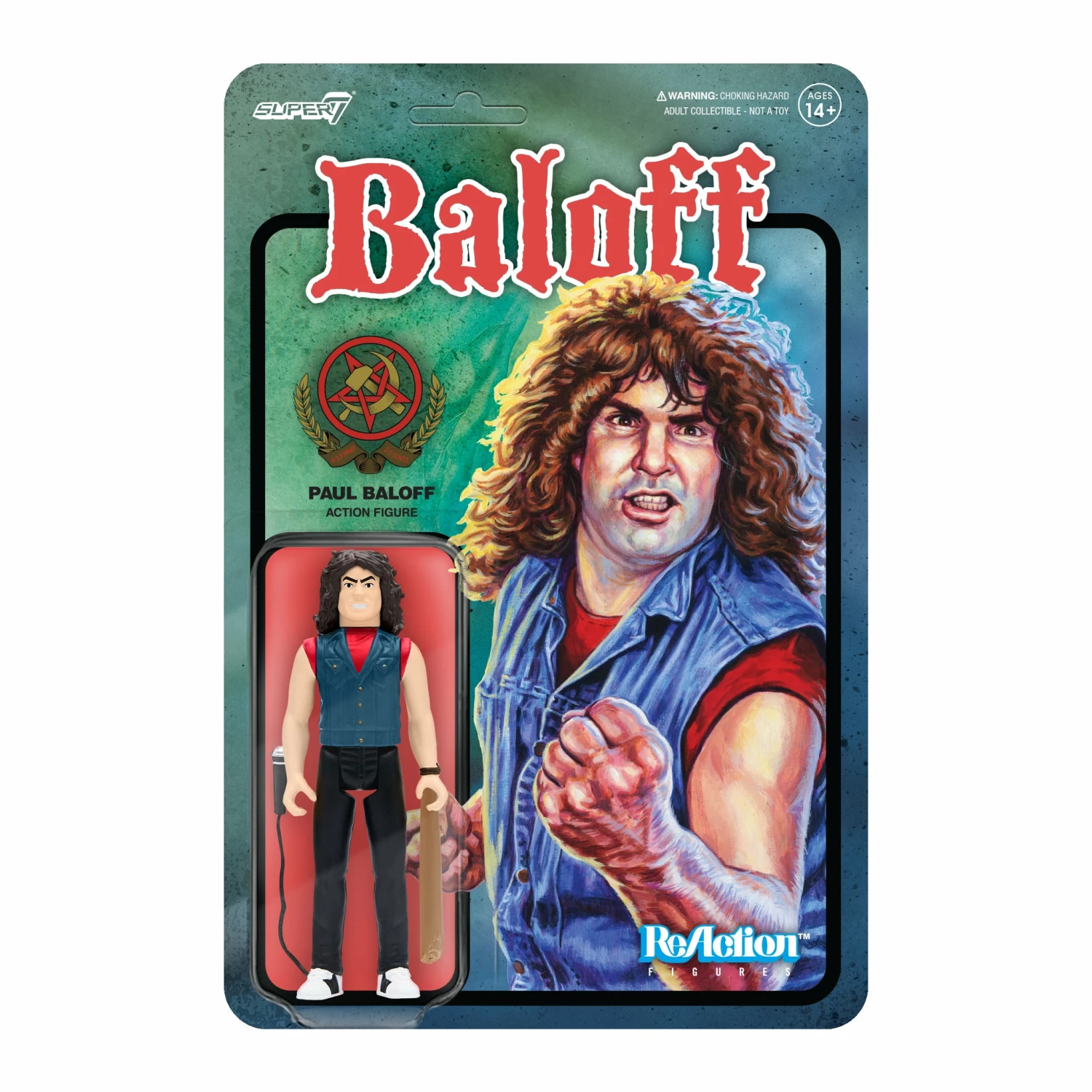 SUPER7 Paul Baloff ReAction Figure 3 SUPER7 Paul Baloff ReAction Figure