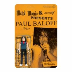 SUPER7 Paul Baloff ReAction Figure - Metal Mania Fanzine Bundle -SUPER7 SHOP RE PaulBaloff W1 zine card 2048