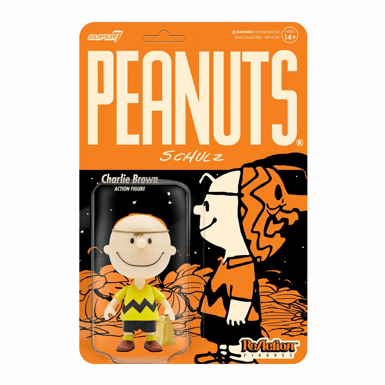 SUPER7 Peanuts ReAction Figure Wave 4 - Masked Charlie Brown 3 SUPER7 Peanuts ReAction Figure Wave 4 - Masked Charlie Brown