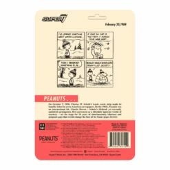 SUPER7 Peanuts ReAction Figure Wave 5 - Puffy Coat Snoopy -SUPER7 SHOP RE Peanuts W5 PuffyCoatSnoopy backofcard 2048