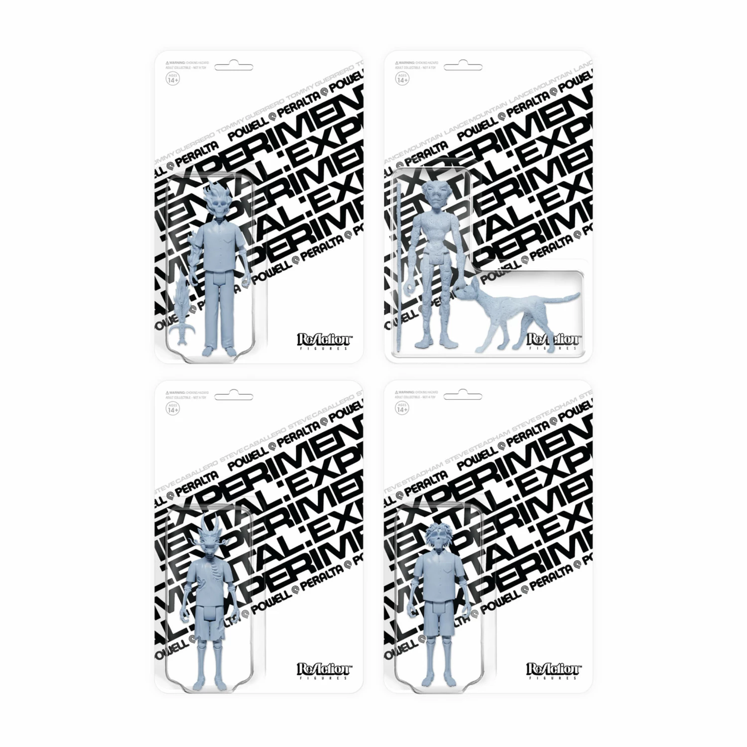 SUPER7 Powell-Peralta ReAction Figures Wave 1A - Set Of 4 3 SUPER7 Powell-Peralta ReAction Figures Wave 1A - Set Of 4