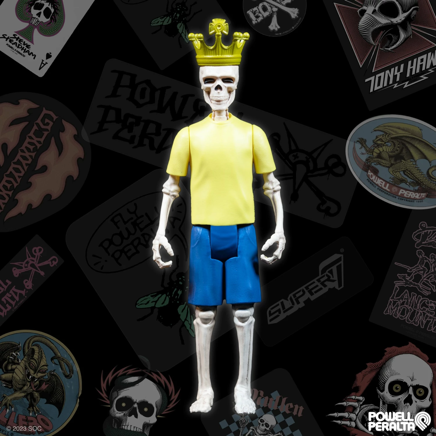 SUPER7 Powell-Peralta ReAction Figure Wave 2 - Rodney Mullen 6 SUPER7 Powell-Peralta ReAction Figure Wave 2 - Rodney Mullen - Image 4