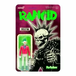 SUPER7 Rancid ReAction Figure - Skeletim (Glow)