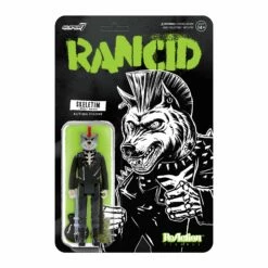 SUPER7 Rancid ReAction Figure Wave 3 -Skeletim (Wolf Head)