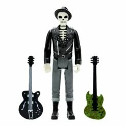 SUPER7 Rancid ReAction Figure Wave 4 - Skeletim (Hat) -SUPER7 SHOP RE Rancid W4 SkeletimHat 2048