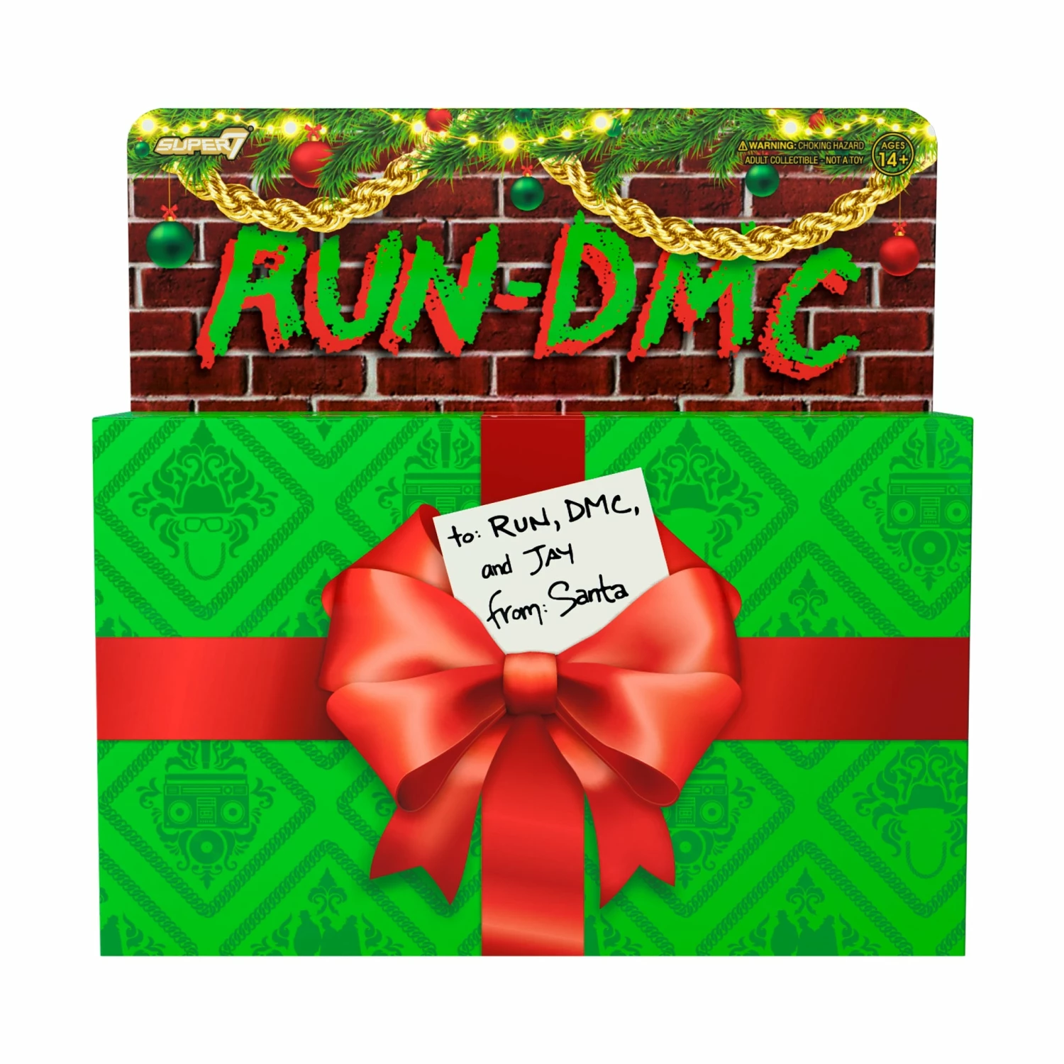 SUPER7 RUN DMC ReAction Figures Wave 2 - Holiday 3 Pack 5 SUPER7 RUN DMC ReAction Figures Wave 2 - Holiday 3 Pack - Image 3