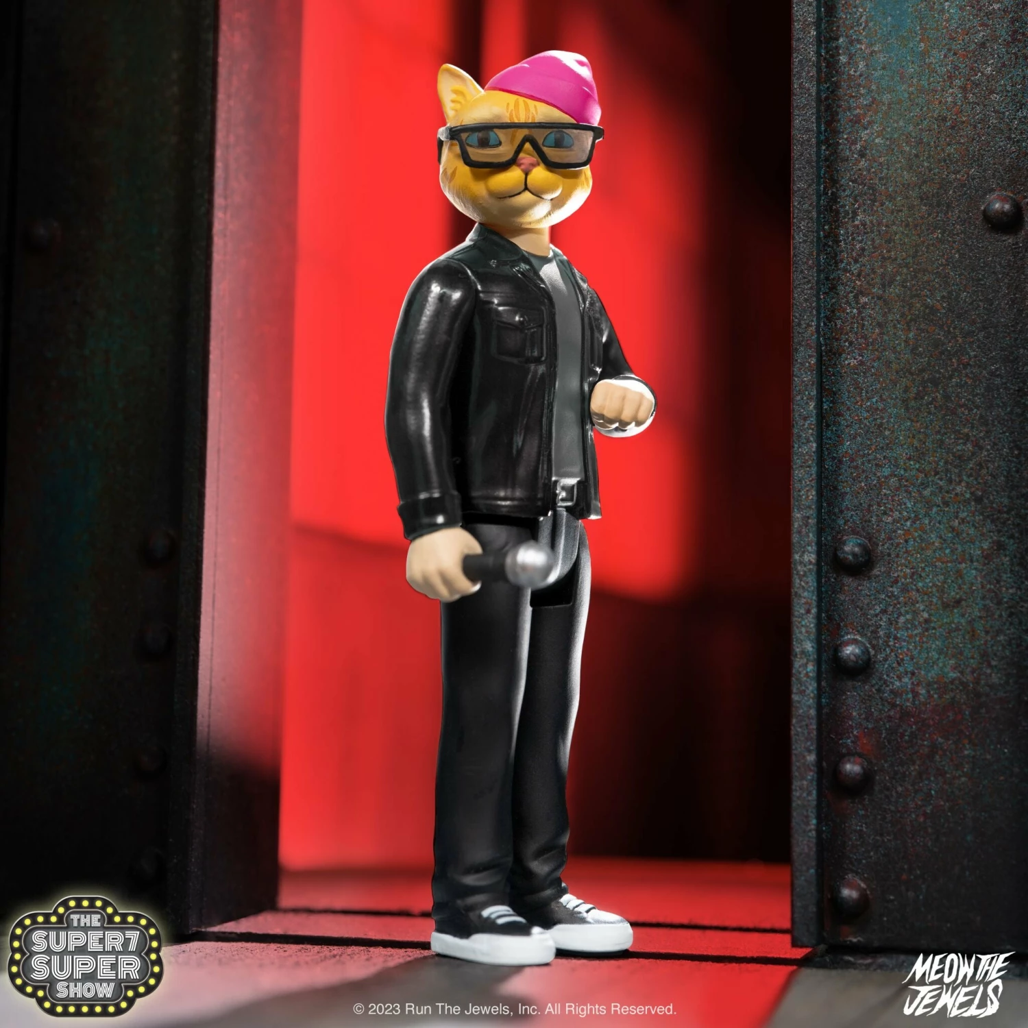 SUPER7 Run The Jewels ReAction Wave 3 Set - Meow The Jewels Killer Mike And El-P 9 SUPER7 Run The Jewels ReAction Wave 3 Set - Meow The Jewels Killer Mike And El-P - Image 7