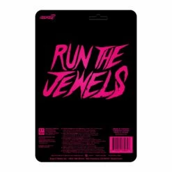 SUPER7 Run The Jewels ReAction Figures Wave 2 Set - Dangerous Killer Mike And El-P -SUPER7 SHOP RE RuntheJewels W2 2pack DangerousKillerMike Backofcard 2048