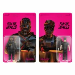 SUPER7 Run The Jewels ReAction Figures Wave 2 Set - Dangerous Killer Mike And El-P