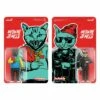 SUPER7 Run The Jewels ReAction Wave 3 Set - Meow The Jewels Killer Mike And El-P -SUPER7 SHOP RE RuntheJewels W3 Group Card comp