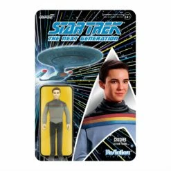 SUPER7 Star Trek: The Next Generation ReAction Figure Wave 1 - Wesley Crusher