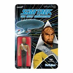 SUPER7 Star Trek: The Next Generation ReAction Figure Wave 1 - Worf