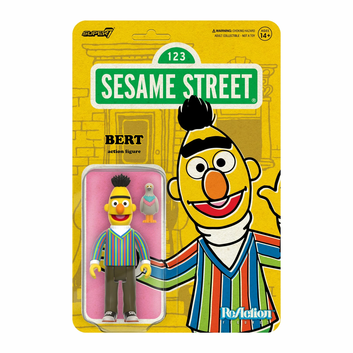 SUPER7 Sesame Street ReAction Wave 1 - Bert 3 SUPER7 Sesame Street ReAction Wave 1 - Bert