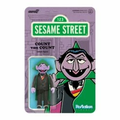 SUPER7 Sesame Street ReAction Wave 1 - Count Von Count