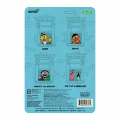 SUPER7 Sesame Street ReAction Wave 1 - Yip Yip Martians 9 SUPER7 Sesame Street ReAction Wave 1 - Yip Yip Martians -SUPER7 SHOP RE SesameStreet W1 YipYips CardBack