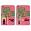 SUPER7 Sex Pistols ReAction Figures Wave 2 - Never Mind The Bollocks - Johnny Rotten & Sid Vicious -SUPER7 SHOP RE SexPistols 2up Group Card 2048 comp