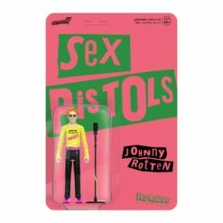 SUPER7 Sex Pistols ReAction Figures W2 - Johnny Rotten (Never Mind The Bollocks)