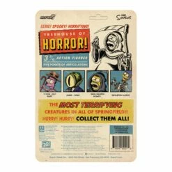 SUPER7 The Simpsons ReAction W3 - Treehouse Of Horror - Alien President -SUPER7 SHOP RE Simpsons W4 KangDole BackofCard 2048
