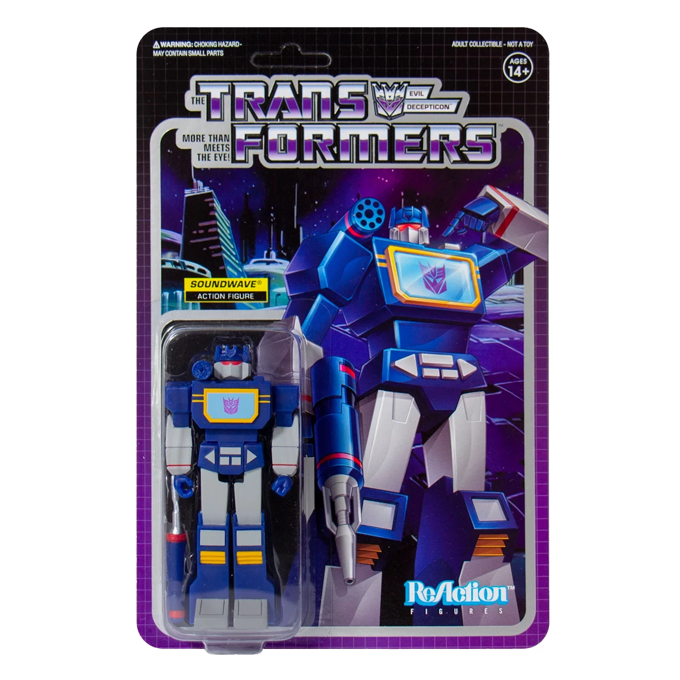 SUPER7 Transformers ReAction Figure - Soundwave 3 SUPER7 Transformers ReAction Figure - Soundwave