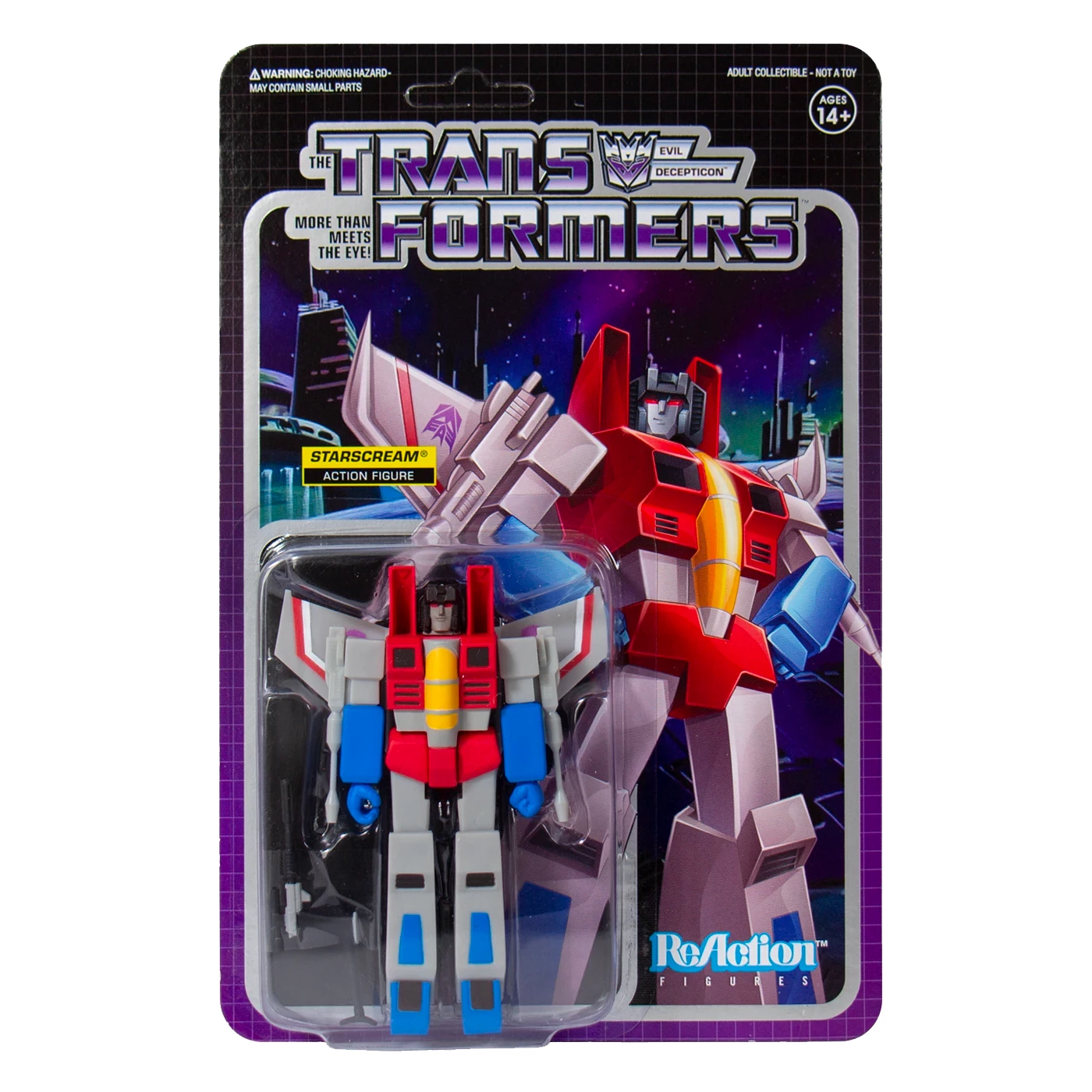 SUPER7 Transformers ReAction Figure - Starscream 3 SUPER7 Transformers ReAction Figure - Starscream