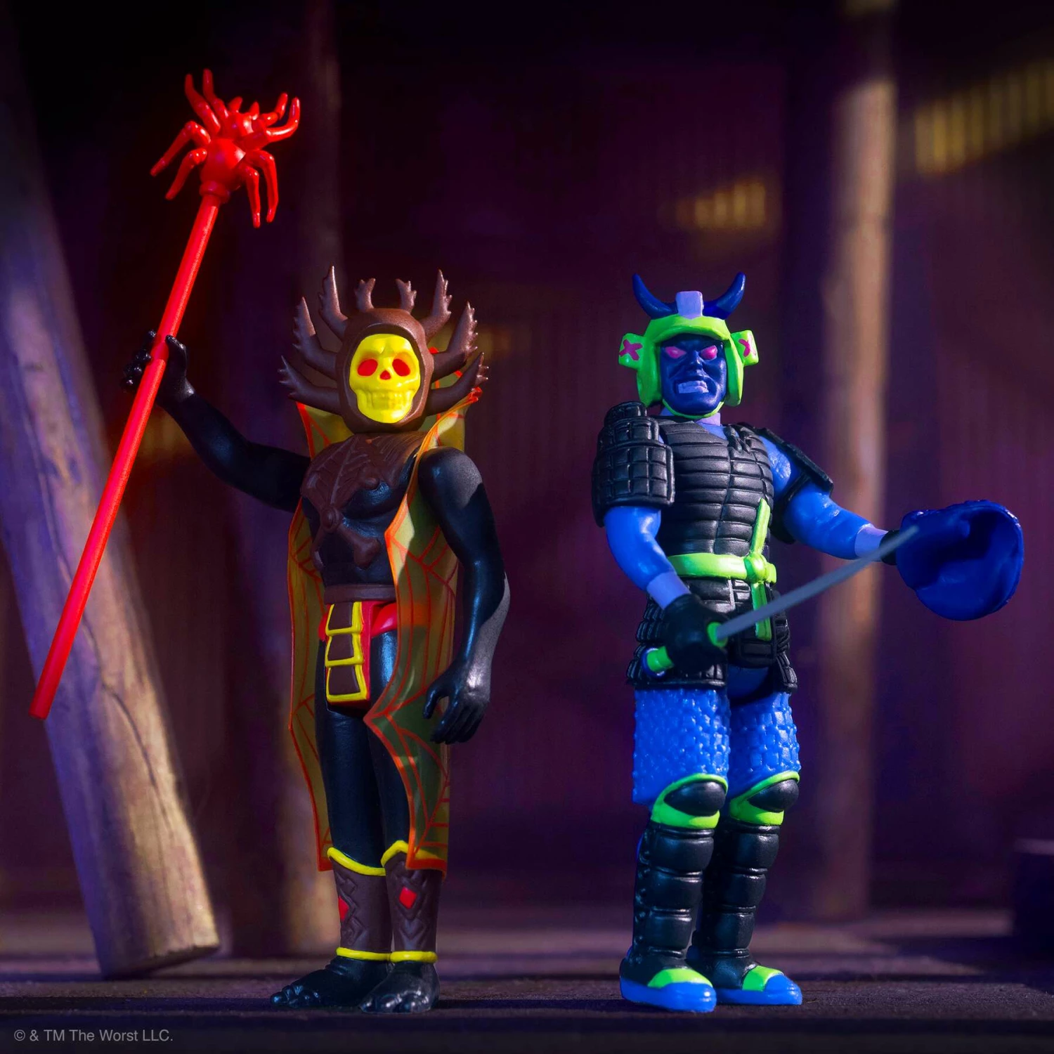 SUPER7 The Worst ReAction Figures - King Hell (Revenant) & Killer Bat (Specter) 4 SUPER7 The Worst ReAction Figures - King Hell (Revenant) & Killer Bat (Specter) - Image 2