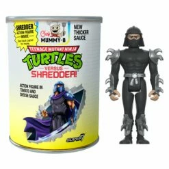 SUPER7 Teenage Mutant Ninja Turtles ReAction - Shredder [In Pasta Can] [SDCC 2023]