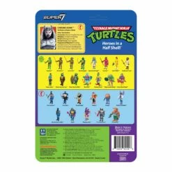 SUPER7 Teenage Mutant Ninja Turtles ReAction Wave 6 - Chrome Dome 7 SUPER7 Teenage Mutant Ninja Turtles ReAction Wave 6 - Chrome Dome -SUPER7 SHOP RE TMNT W6 ChromeDome BackofCard 2048