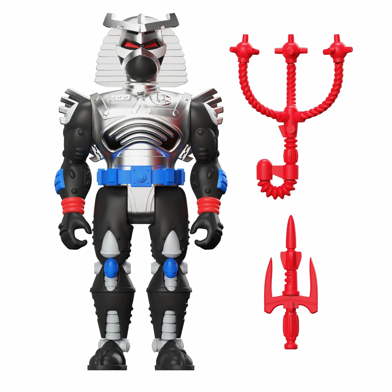 SUPER7 Teenage Mutant Ninja Turtles ReAction Wave 6 - Chrome Dome 4 SUPER7 Teenage Mutant Ninja Turtles ReAction Wave 6 - Chrome Dome - Image 2