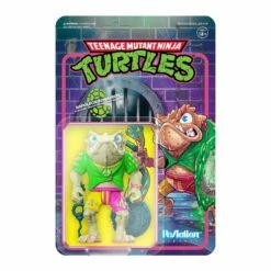 SUPER7 Teenage Mutant Ninja Turtles ReAction Set - Wave 6 (Set Of 4) -SUPER7 SHOP RE TMNT W6 Napoleon BonaFrog Card 2048 b982f0ee 9cfb 4f4f 8c72 c9a1cf388781