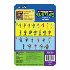 SUPER7 Teenage Mutant Ninja Turtles ReAction Wave 6 - Heavy Metal Raph 7 SUPER7 Teenage Mutant Ninja Turtles ReAction Wave 6 - Heavy Metal Raph -SUPER7 SHOP RE TMNT W6 RockerRaphael Backofcard 2048