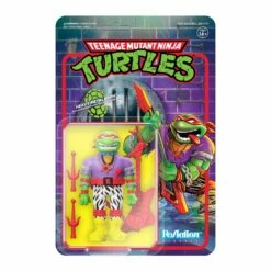 SUPER7 Teenage Mutant Ninja Turtles ReAction Set - Wave 6 (Set Of 4) -SUPER7 SHOP RE TMNT W6 RockerRaphael Card 2048 56d4d20b f9f9 4594 9631 261c80e16468