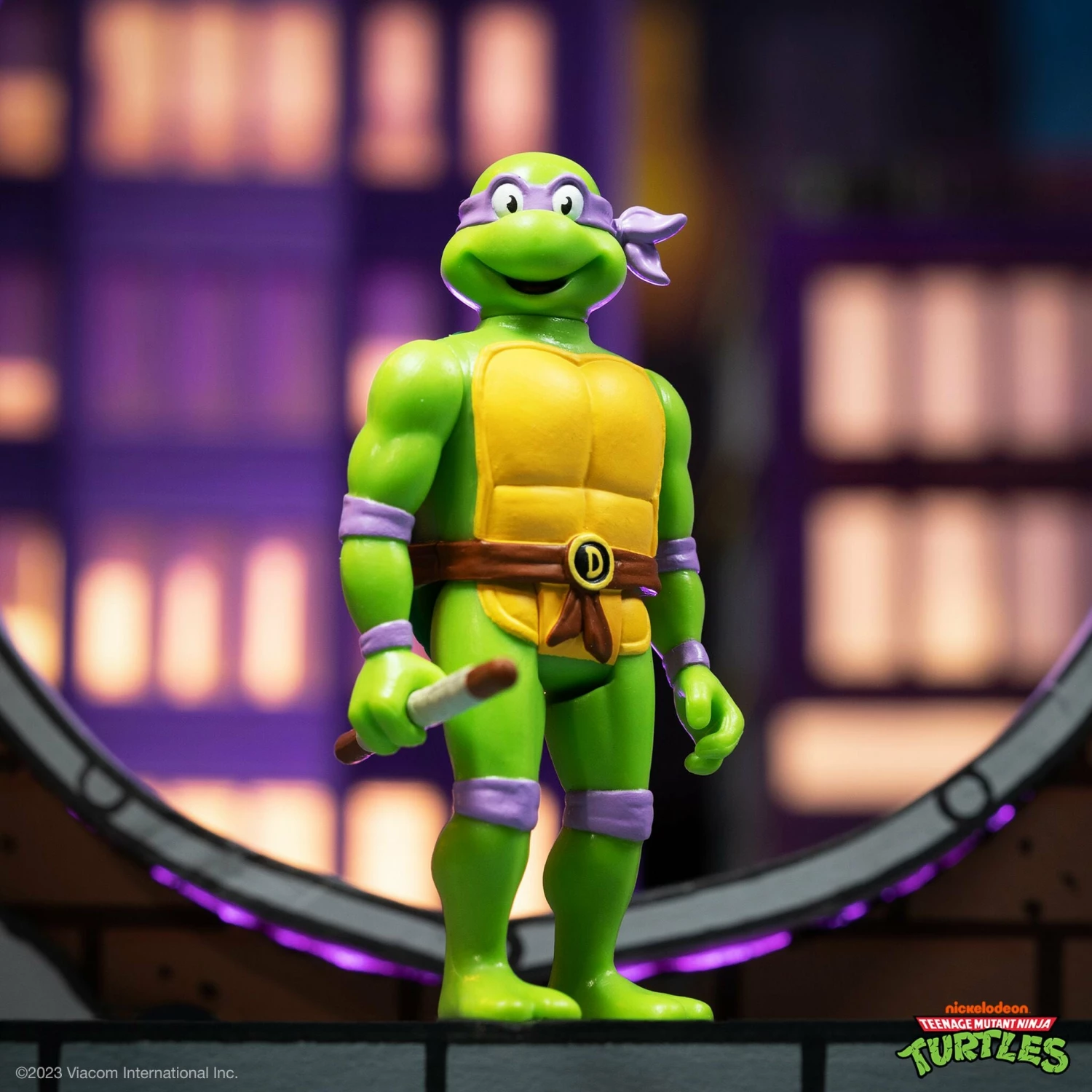 SUPER7 Teenage Mutant Ninja Turtles ReAction Wave 7 - Donatello, Leonardo, Michelangelo & Raphael (Toon) 5 SUPER7 Teenage Mutant Ninja Turtles ReAction Wave 7 - Donatello, Leonardo, Michelangelo & Raphael (Toon) - Image 3