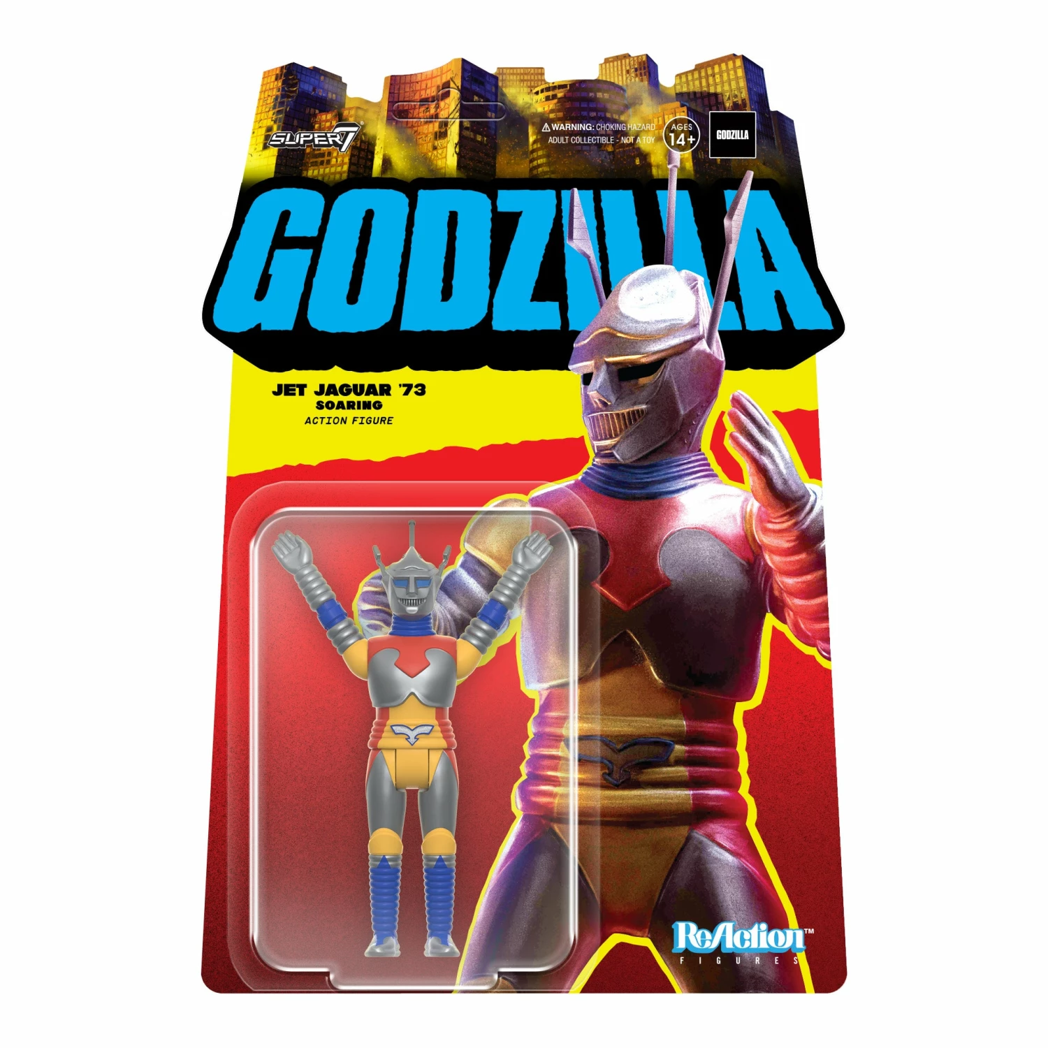 SUPER7 Toho ReAction - Jet Jaguar '73 Soaring 3 SUPER7 Toho ReAction - Jet Jaguar '73 Soaring