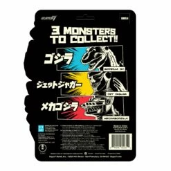 SUPER7 Toho ReAction Figure Wave 1 - Jet Jaguar (Glow) -SUPER7 SHOP RE TOHO W1 Jet Jaguar Glow Backofcard 2048