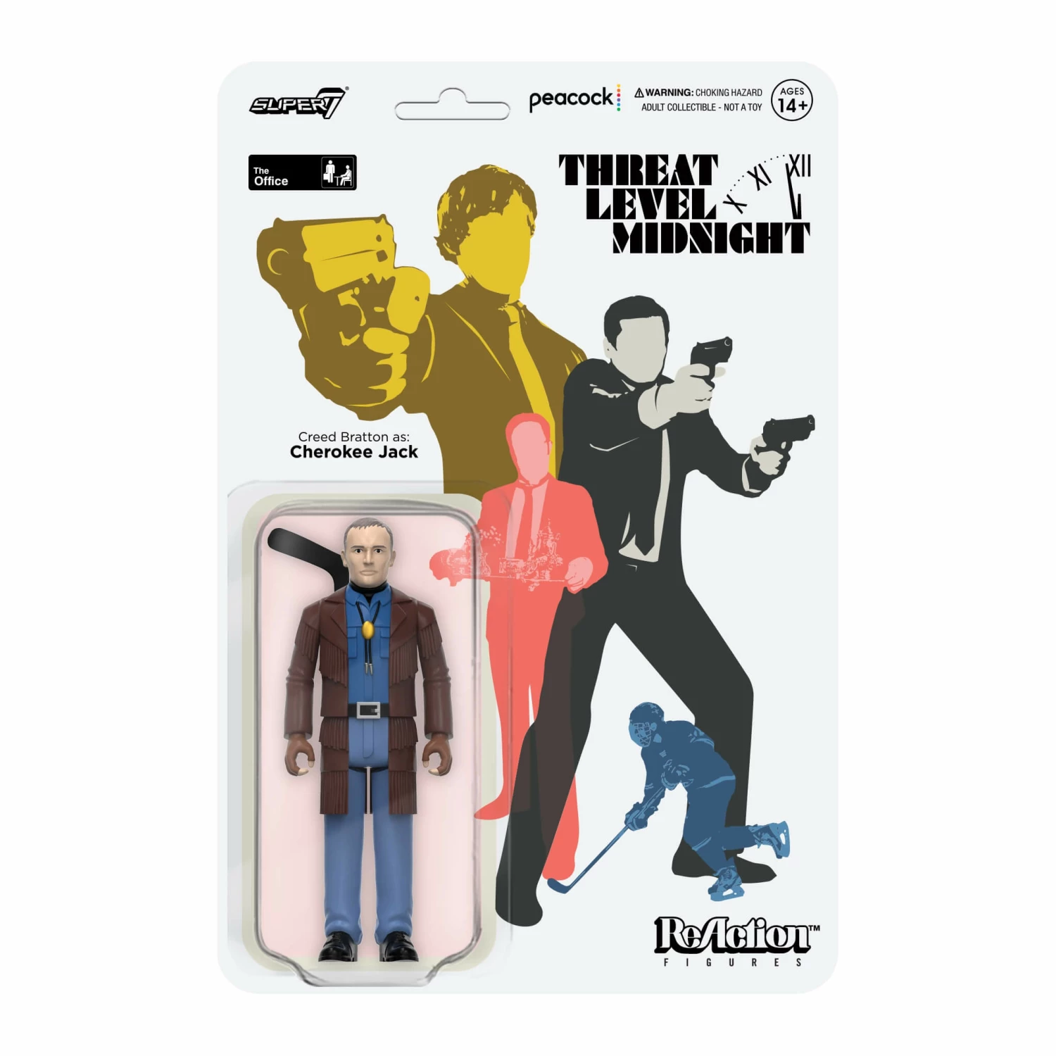 SUPER7 The Office ReAction Figures Wave 1 - Creed Bratton As Cherokee Jack 3 SUPER7 The Office ReAction Figures Wave 1 - Creed Bratton As Cherokee Jack