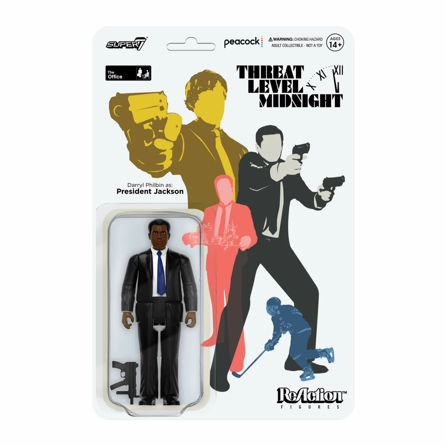 SUPER7 The Office ReAction Figures Wave 1 - Darryl Philbin As President Jackson 3 SUPER7 The Office ReAction Figures Wave 1 - Darryl Philbin As President Jackson