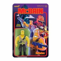 SUPER7 The Simpsons ReAction Wave 1 McBain - McBain (Commando)