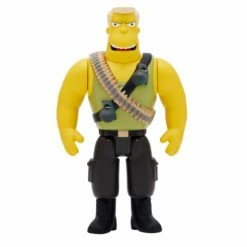 SUPER7 The Simpsons - McBain 4 Figure Set -SUPER7 SHOP RE TheSimpsons W1 McBain McBainCommando Figure 2048 1
